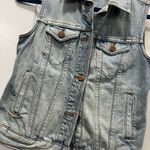 Madewell  Blue The Jean Vest Size XS Photo 2