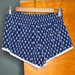 Forever 21  Blue and White Floral Shorts Photo 1