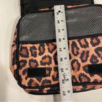 Travel Toiletry Hanging Cosmetic MakeUp Bag Leopard Print Med Accessories Unfold Brown Photo 4