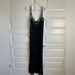 Mac Duggal Lattice Beaded Spaghetti Strap Column Gown- NWT Photo 3