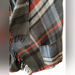 Westbound  Plaid Fringe Open Front Vest Photo 3