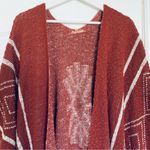 Women's Unique Boho Tribal Aztec Poncho Shawl Cardigan Size L Photo 1