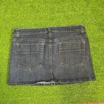 Vintage Y2K Bitten Sarah‎ Jessica Parker Women's 8 Mini Dark Wash Mini Skirt Blue Photo 3