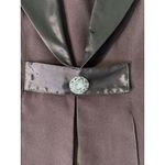 Donna Vinci Couture Brown 2pc Skirt Suit Blazer 10 Elegant Church Formal Photo 7