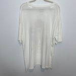 Vintage Canvas Butterfly Fantasy Distressed Oversize Graphic Tee Size L White Size L Photo 5