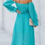 Cupshe Leanna Ruching Off Shoulder A-Shape Dress Photo 1