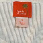 Hearts Of Palm Ribbed White Embellished Tank White Photo 5