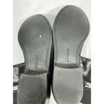 Clarks Womans Riding Boots 9.5M Black Full Zip Round Toe Buckle Strap Accent Photo 7