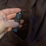 Yogalicious  purple wine hooded knotted long sleeve top Photo 3