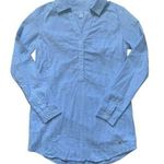 Southern Tide Blue & White Button Down Shirt XS Photo 0