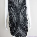 barney's new york  COOP silk blend black and white dress, size‎ S Photo 6