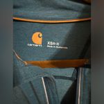 Carhartt Force Teal 1/4 Zip Long Sleeve Photo 3