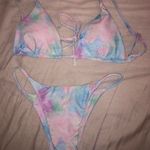 SheIn Pastel Tie-dye Bikini Photo 1