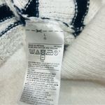 Old Navy  blue white Striped Sweater size Large Photo 4