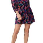 La Maison Talulah SWEET TALK Floral Chiffon Mini Dress Size Small Black Photo 0