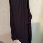 SO Black Sleeveless Tank Top with lace up sides Photo 2