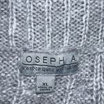 Jos. A. Bank Joseph A banks gray cable knit cowl neck flared hem sweater Photo 5