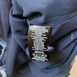 Anthropologie  Maeve Navy Blue Fringe Hem Dress Size 2 Photo 8