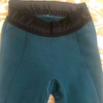 Lululemon 🔵 SALE 3/$25 WARP KNIT TIGHT ALBERTA LAKE BLUE GREEN LEGGINGS 2 Photo 5