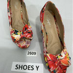 Womans Dex Flex Comfort 9 Pink Muliicolor Slip On Open Toe Cork Wedge Sandal Photo 0