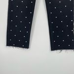 Simple Society Womens High Rise Whimsigoth Embellished Black Frayed Jeans 27 Photo 3