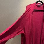 Avenue 30/32 Lightweight Pink Long Cardigan Photo 5