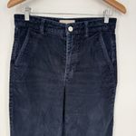 Everlane Pants Womens 2 Black Corduroy Cotton Stretch Straight Leg Outdoor Photo 2