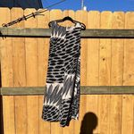 Jones Studio   Faux Wrap Dress Size 1X Abstract Classic Fall Summer Date‎ Spring Photo 6