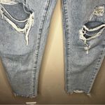 Princess Polly Behati Distressed Raw Hem High Rise Straight Leg Denim Jeans Photo 5