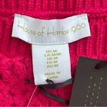 House of Harlow 1960 REVOLVE Knit Crochet Top Skirt Set in Magenta Sz Medium Pink Photo 11