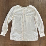 Equipment  100% silk long sleeve button down blouse Photo 0