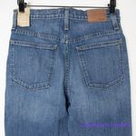 New! Madewelll Slim Wide-Leg Jeans in Crownridge Wash: Raw-Hem Edition, size 28 Photo 8