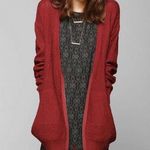 Urban Outfitters UO silence + noise maroon v neck cardigan Photo 0