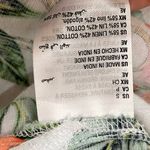 Charter Club Linen  Luxury Linen Blend Long Sleeve Shirt Tropical Print Small Photo 2