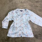American Vintage Vintage coquette cottagecore satin floral pajama top Photo 0