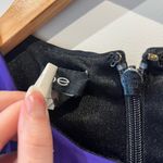 Bebe  Purple Asymmetrical Mini Dress Photo 5