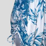 Awesome semi sheer shorts style romper coverup with matching bikini top!… White Size L Photo 7