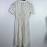 ZARA  striped button down casual lightweight dress size small Photo 2