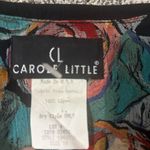 Carole Little VTG (multicolor)Embroidered/floral print Blazer size 10 Black Photo 7