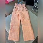 Free People  All Prepped Bib in Pink/Coral Photo 2