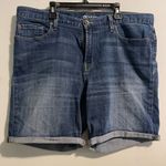 STYLUS Blue Jean Shorts with Rolled Hems and Distressed Look Size undefined Photo 0