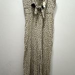 Madewell NWT $158  Plumeria Cutout Jumpsuit in Mini Daisy Sz 6 Green Photo 4