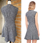 Rebecca Taylor  SLUB SUITING DROP WAIST DRESS 10 Photo 3