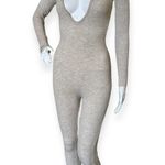 Lux Perfect Oatmeal Jumpsuit Size M Photo 4