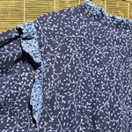 Universal Threads NEW Universal Thread Blue Balloon Long Sleeve Ruffle Cotton Blend Dress XXL Photo 12