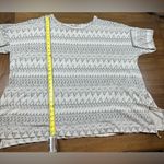 Soft Surroundings Size 3X Women’s Gray Clocking Out Tassel Tunic Top Photo 4