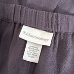 Soft Surroundings  Wide Leg Rayon Pants Women M Lounge Casual Comfy Elastic Waist Photo 4