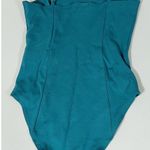 Green Teal Turquoise Solid Tank Top Bodysuit Onesie Shirt Blouse Cami Camisole Size S ✨ Blue Photo 2