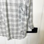 CP Shades Size Small 100% Linen Teton Tunic Plaid Check Top Lagenlook Photo 2
