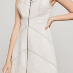 BCBGMAXAZRIA Tan Suede Dress  Photo 0